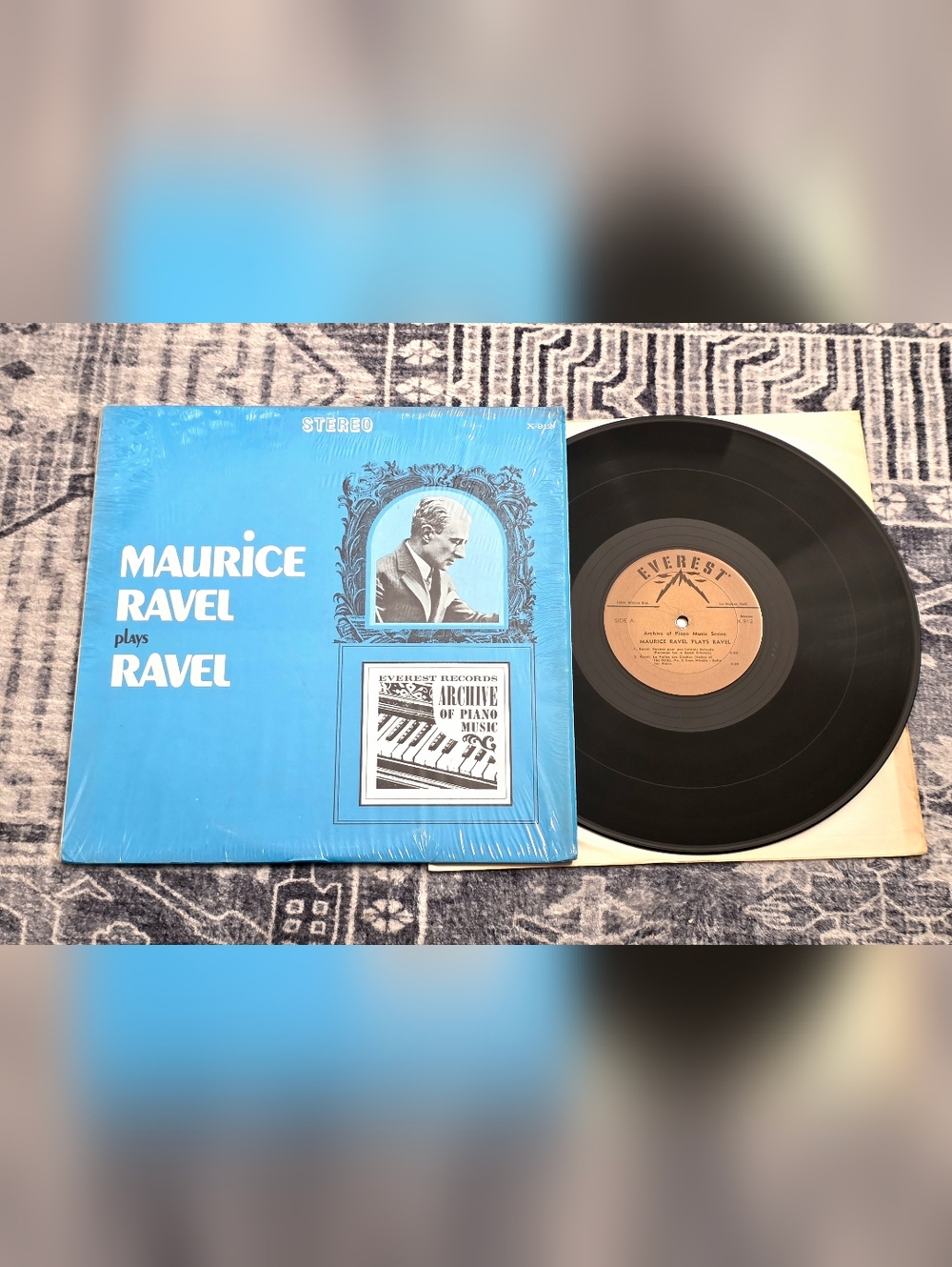 Maurice Ravel – Maurice Ravel Plays Ravel Vinyl LP vintage 60s rare Classical
